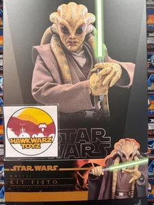Hot Toys Star Wars Rache der Sith Clone Wars Bausatz Fisto MMS751 1/6 Sideshow - Bild 1 von 12