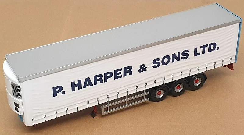 Corgi 1/50 Scale CC15006 - R. Harper & Sons Ltd. Fridge Curtainside TRAILER ONLY - Image 1 of 4