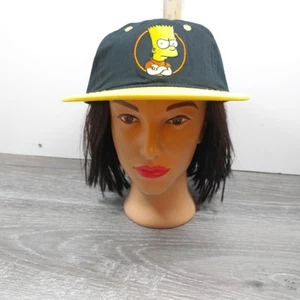 Sombrero Bart Simpson Negro/Amarillo Ajustable Snapback Adulto Mad Engine Los Simpson - Imagen 1 de 10