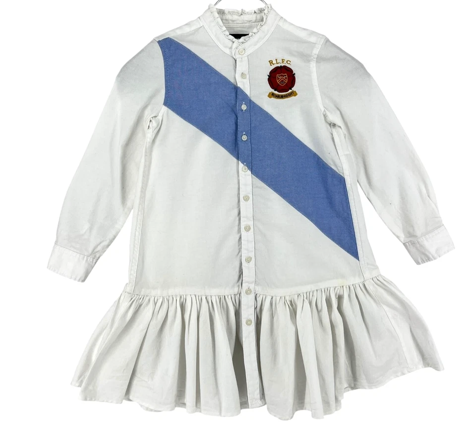 Vestido RALPH LAUREN Niños Niña Manga Larga Blanco Talla 6 años Foto 1 de 4