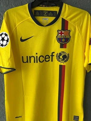 Camiseta Barcelona 2009 Away Andres Iniesta #8 edição UCL - Imagem 1 de 4