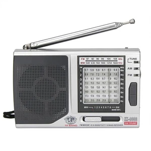 Portable AM FM SW Radio with Kickstand Lightweight Battery Operated Speaker - Picture 1 of 9