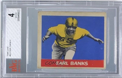 1948 Leaf Earl Banks #92 BVG 4 - Image 1 of 2