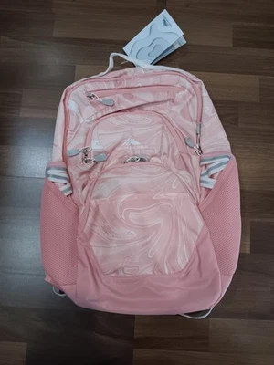 High Sierra Swoop SG 女孩学校背包大理石粉色全新带标签 — 第 1/4 张图片