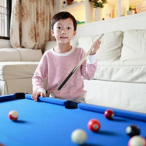 Pool Cue Set Billard Pools Kind Billardausrüstung Kurzpool -Stock Für Kinder - Bild 1 von 12