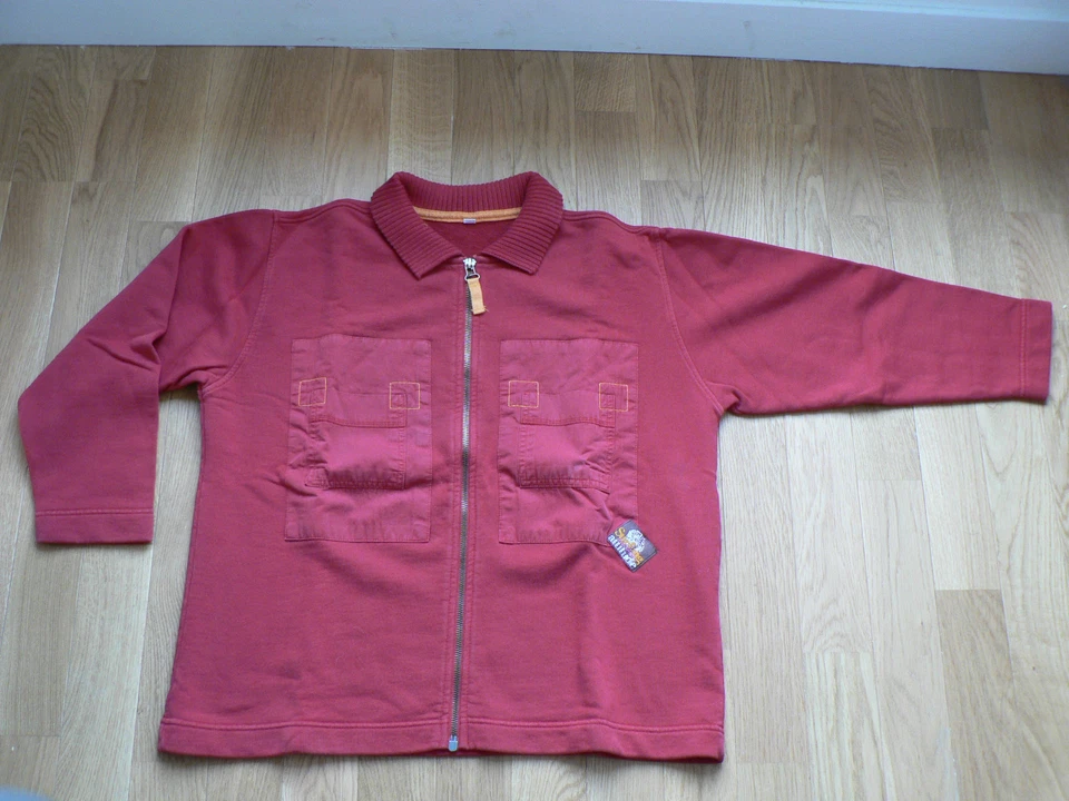 GILET-VESTE ZIPPE CAPTAIN TORTUE (10 ANS) - NEUF - Photo 1/1