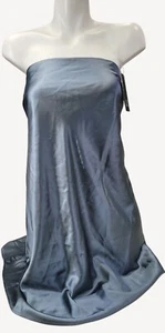 Wild Fable Womens Slate Blue Removable Strap Satin Top XXL NWT - Picture 1 of 14