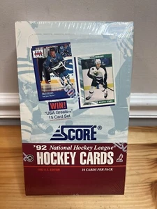 National Hockey League NHL 1992 Cards Score USA Factory Sealed Box U.S. Edition - Picture 1 of 6