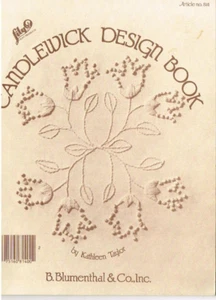 Candlewicking Design Buch Candlewick Stick Designs Blumenthal 1987 Vintage - Bild 1 von 1