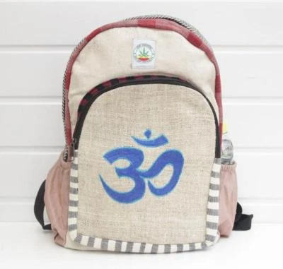 OM Printed Everyday Travellers Rucksack Ruscksacks Schule Hanftasche Vegan Tasche - Bild 1 von 4