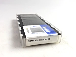 Iscar SCMT 432-SM IC8250 SCMT 120408-SM Carbide Turning Inserts (Box of 10) - Picture 1 of 5