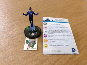 =HeroClix DC GUERRA DE LUZ Kyle Rayner Linterna Azul 031a con tarjeta = - Imagen 1 de 1