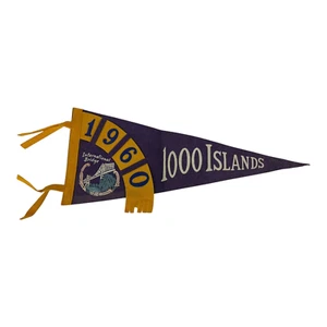 Banderín de 1000 islas 1960.   RARO - Imagen 1 de 5