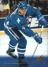 1995-96 Pinnacle Nordiques Hockey Card #46 Uwe Krupp