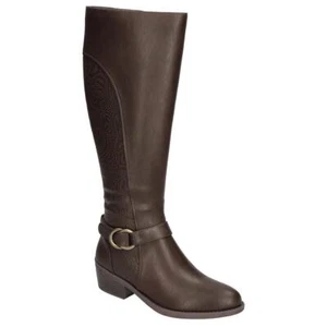 Easy Street Womens Luella Plus Brown Knee-High Boots 9 Wide (C,D,W) BHFO 1406 - Picture 1 of 5