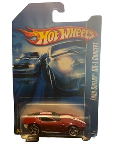 2006 Hot Wheels #206 Red Ford Shelby GR-1 Concept w/PR5 Spoke Wheels - Imagen 1 de 2