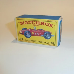 Matchbox Lesney 73b Ferrari Rennwagen E Style Repro Box - Bild 1 von 4