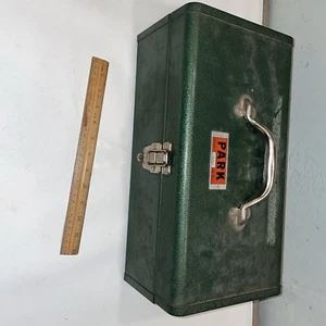 Park Metal Toolbox #16C Vintage Tool Chest - Made In USA - Picture 1 of 6