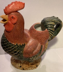 Jarra de 36 oz ""Chicken Scratch"" de NOBLE EXCELLENCE~En forma de pollo/gallo - Imagen 1 de 12