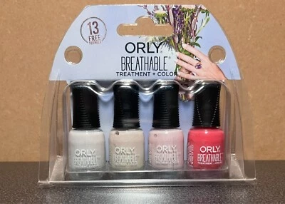 Nagellack Set, ORLY, Breathable Mini, 4 x 5,3ml, Zustand: wenig benutzt - Bild 1 von 2