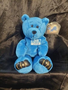 Barry Sanders #20 Fútbol NFL Beanie Bear Limited Treasures Detroit Lions 9” - Imagen 1 de 8