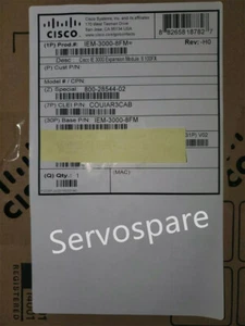 Nowy 8-portowy moduł rozszerzeń światłowodowych Cisco IEM-3000-8FM - Zdjęcie 1 z 5