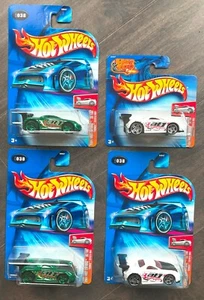 Hot Wheels TOYOTA MR2 - 4 Variation Lot - 2004 #038 White, Green, Short Card - Picture 1 of 9