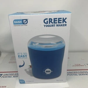 Dash Greek Yogurt Maker Simple Easy Customize Your Yogurt Blue - Picture 1 of 5