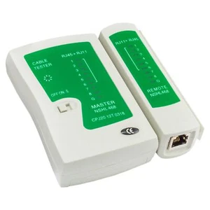 Netzwerktester Kabeltester Belegungstester Leitungstester Testgerät RJ45/11 LAN - Afbeelding 1 van 5