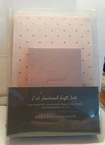 2-Ct. Gartner Studios Large & Small Journals/Lined Pages Book New - Picture 1 of 6