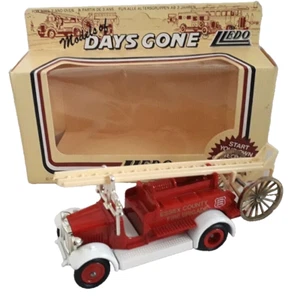 LLEDO DAYS GONE 1934 DENNIS FIRE ENGINE ESSEX COUNTY FIRE BRIGADE DIECAST BXD - Picture 1 of 3