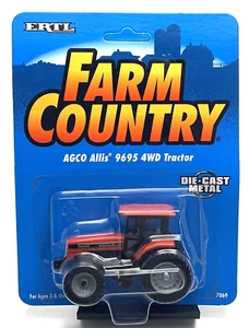 ERTL - Farm Country - AGCO Allis 9695 4WD Tractor - 1:64 Scale #7069 #1 - Picture 1 of 2