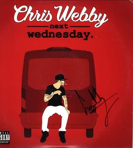 RAPPER CHRIS WEBBY SIGNED AUTOGRAPHED VINYL LP ACOA COA NEXT WEDNESDAY - Picture 1 of 8