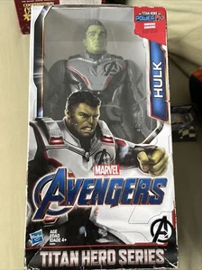 MARVEL AVENGERS TITAN HERO SERIES HULK ACTION FIGURE BOXED SEALED Hasbro - Picture 1 of 9