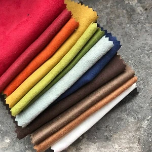 Fire Treated Super Soft Matt Suede Fabric For Upholstery Craft Fabric Per Metre - Picture 1 of 63