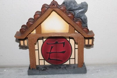 MARVEL LEGENDS TOY BIZ SERIE 4 2003 ELEKTRA DOJO DIORAMA BASE COLGANTE SOPORTE Foto 1 de 2