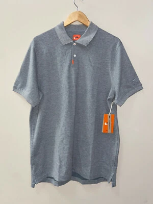 Polo de golf Nike para hombre ajuste estándar gris camisa AT6111-021 Finau Koepka NUEVO Foto 1 de 4
