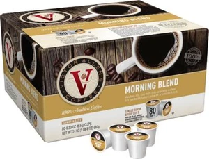 Cialde Victor Allen Morning Miscela Caffè 80 Conteggi Keurig K Tazza SPEDIZIONE GRATUITA - Foto 1 di 2