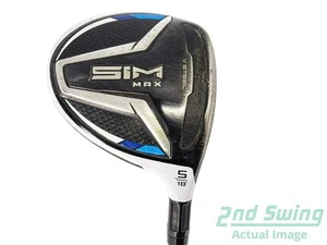 TaylorMade SIM MAX Fairway Wood 5 Wood 5W 18° Graphite Ladies Right 41.75in - Picture 1 of 8