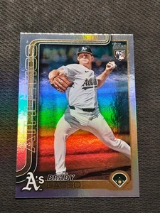 2025 Topps Series 2 Rainbow Foil #443 Brady Basso Athletics - Picture 1 of 2