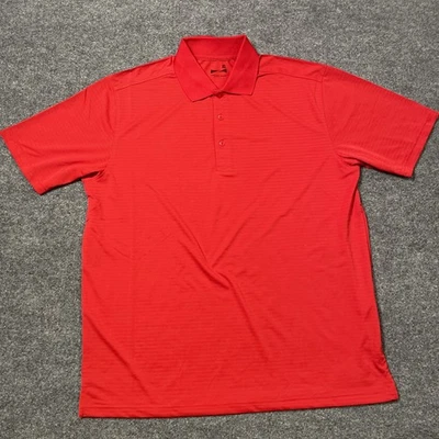 Sorrel Syntrel Red Golf Polo Size Lg S132 - Image 1 of 4
