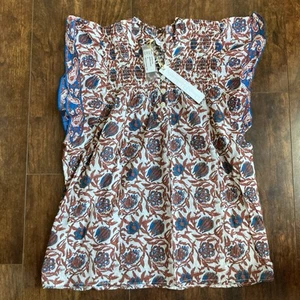 House of Harlow 1960 Top Medium Blouse Colorful Casual Spring Women’s - Bild 1 von 8