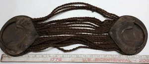 Vtg McClellan? Cavalry Saddle HORSEHAIR Cinch Girth - 22" - Picture 1 of 14