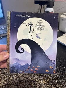 Tim Burton'S the Nightmare before Christmas (Disney) (Little Golden Book) ⭐️⭐️⭐️ - Picture 1 of 2