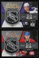 2007-08 The Cup Dual Logo NHL Shields 1/1 Alex Frolov Kovalev Alexander Shield