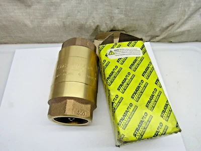 Strataflo 395 1-1/2" NPT Check Valve Brass - Image 1 of 3