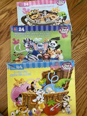 复古 1993 小小宠物店 MB24 Pc 拼图 3 LPS 批量 — 第 1/4 张图片
