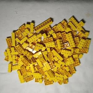 R Lego X 180 Yellow Brick 2 x 4 & 2 x 2 & 2 x 3 3001 3002 3003 Creator Minecraft - Picture 1 of 6