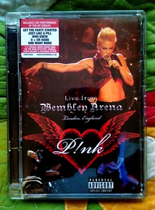 PINK LIVE FROM WEMBLEY ARENA – DVD REGION -ALL: LIKE NEW FREE LOCAL POSTAGE - Imagen 1 de 1