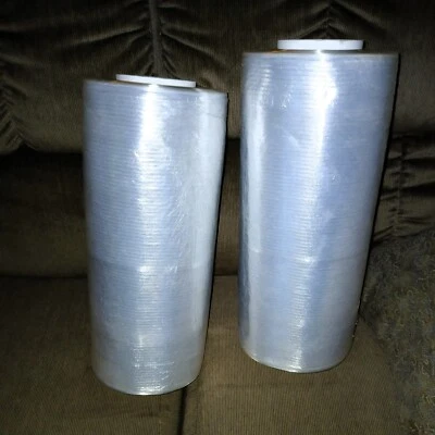 14" Stretch wrap Film industrial 3 inch core 1516 PSC3300 listing for two rolls - Image 1 of 4